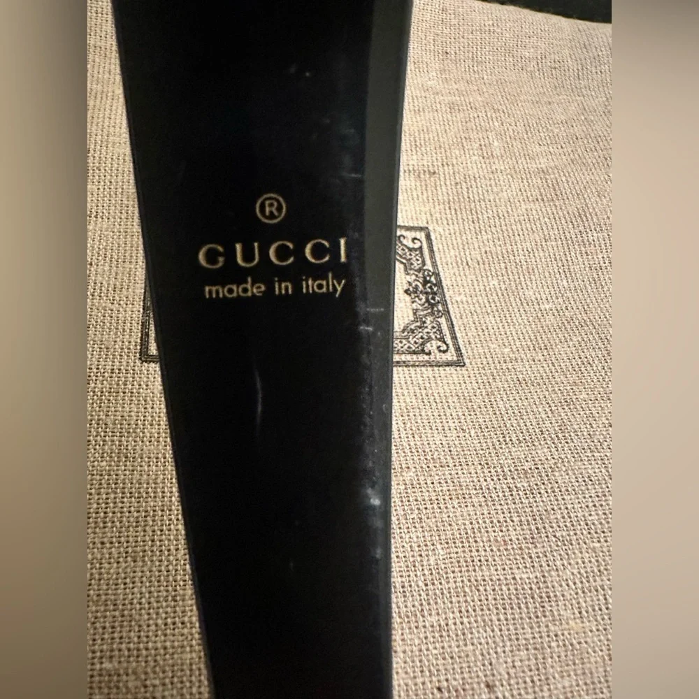 Gucci Black Headband with Star Accents